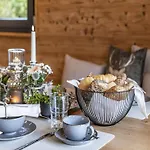 Eigener Sauna Im Vital Camp Chalet Bayerbach