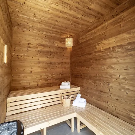 Mit Eigener Sauna Im Vital Camp 木屋 *