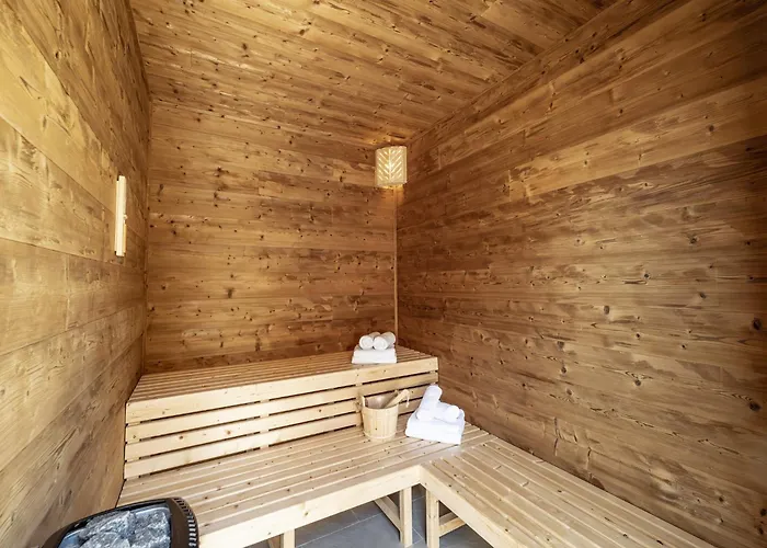 Eigener Sauna Im Vital Camp Chalet *